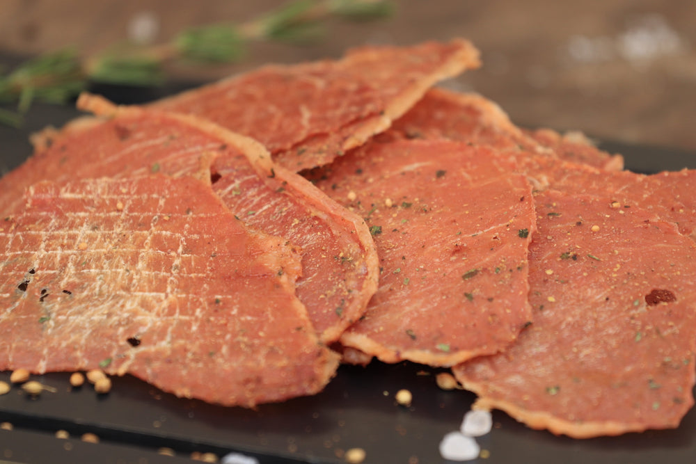 Charqui de cerdo condimentado 1kg
