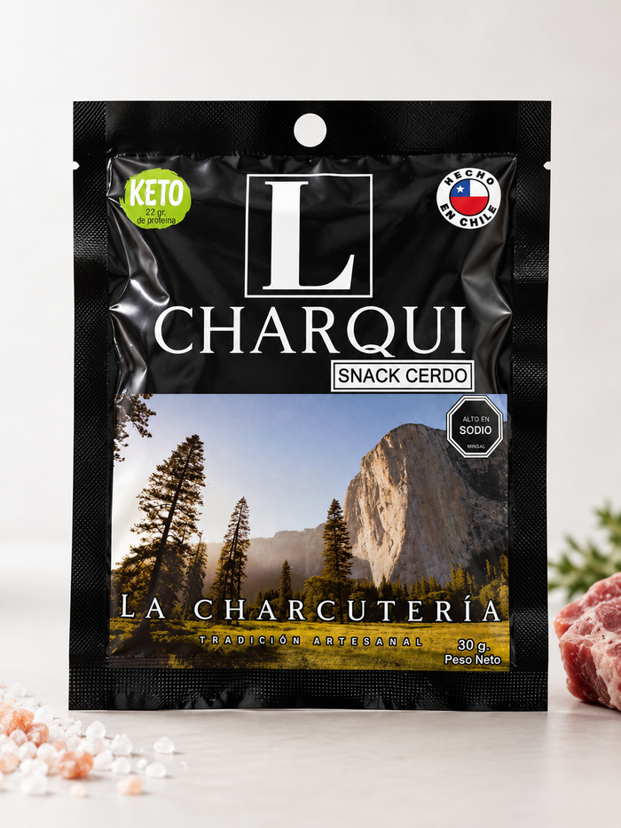 Charqui de cerdo condimentado 5x30g