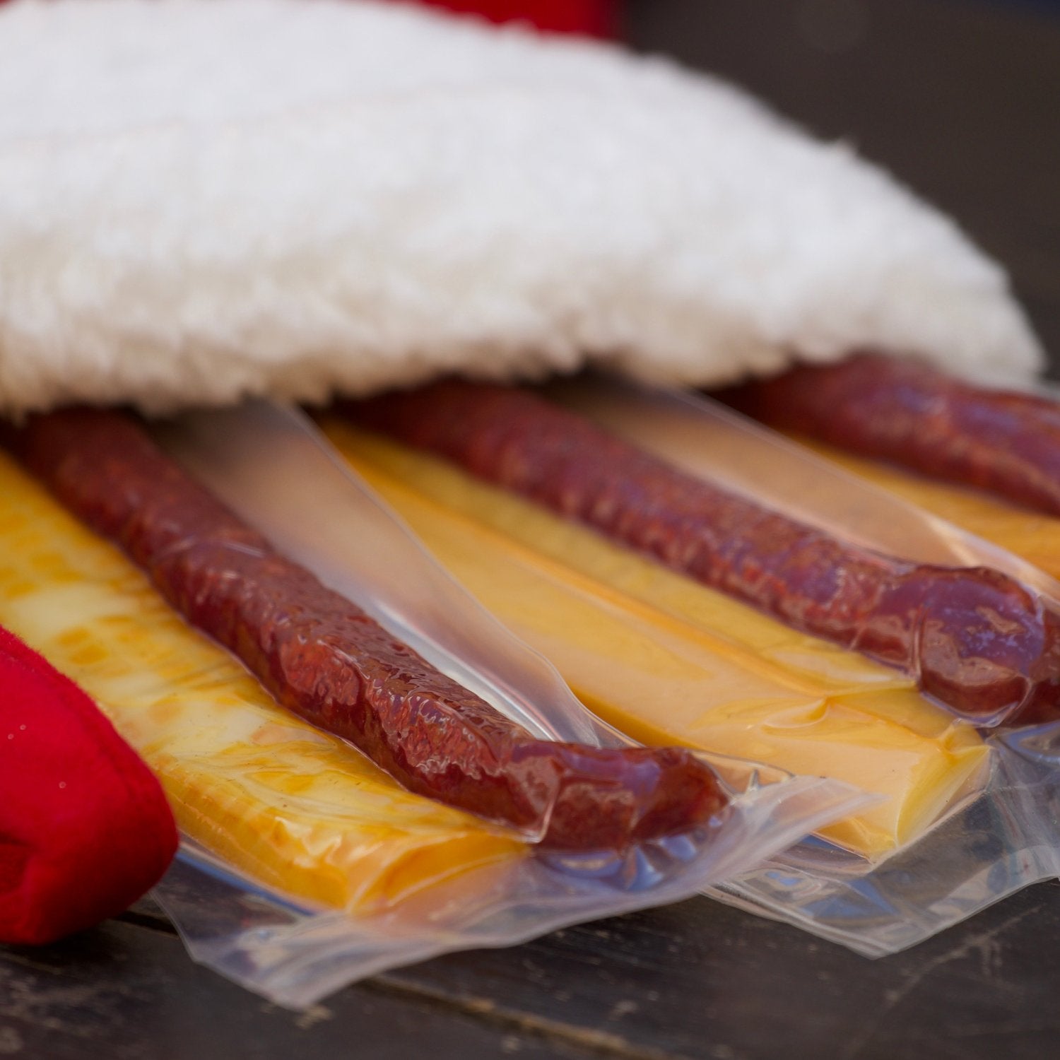 Snack Cabanossi/Queso Ahumado 100 GR.