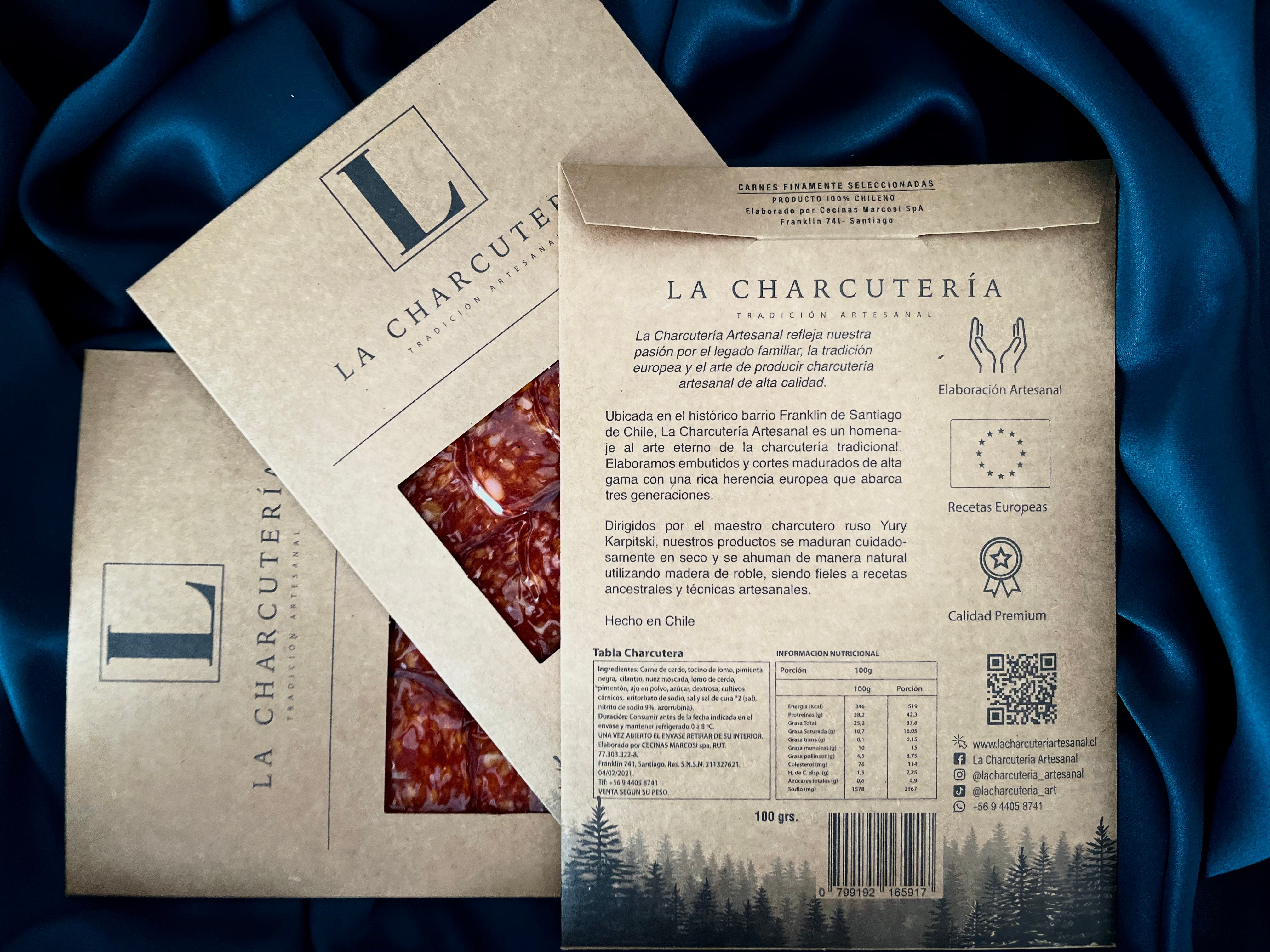 Chorizo Español Madurado 100 Gr.