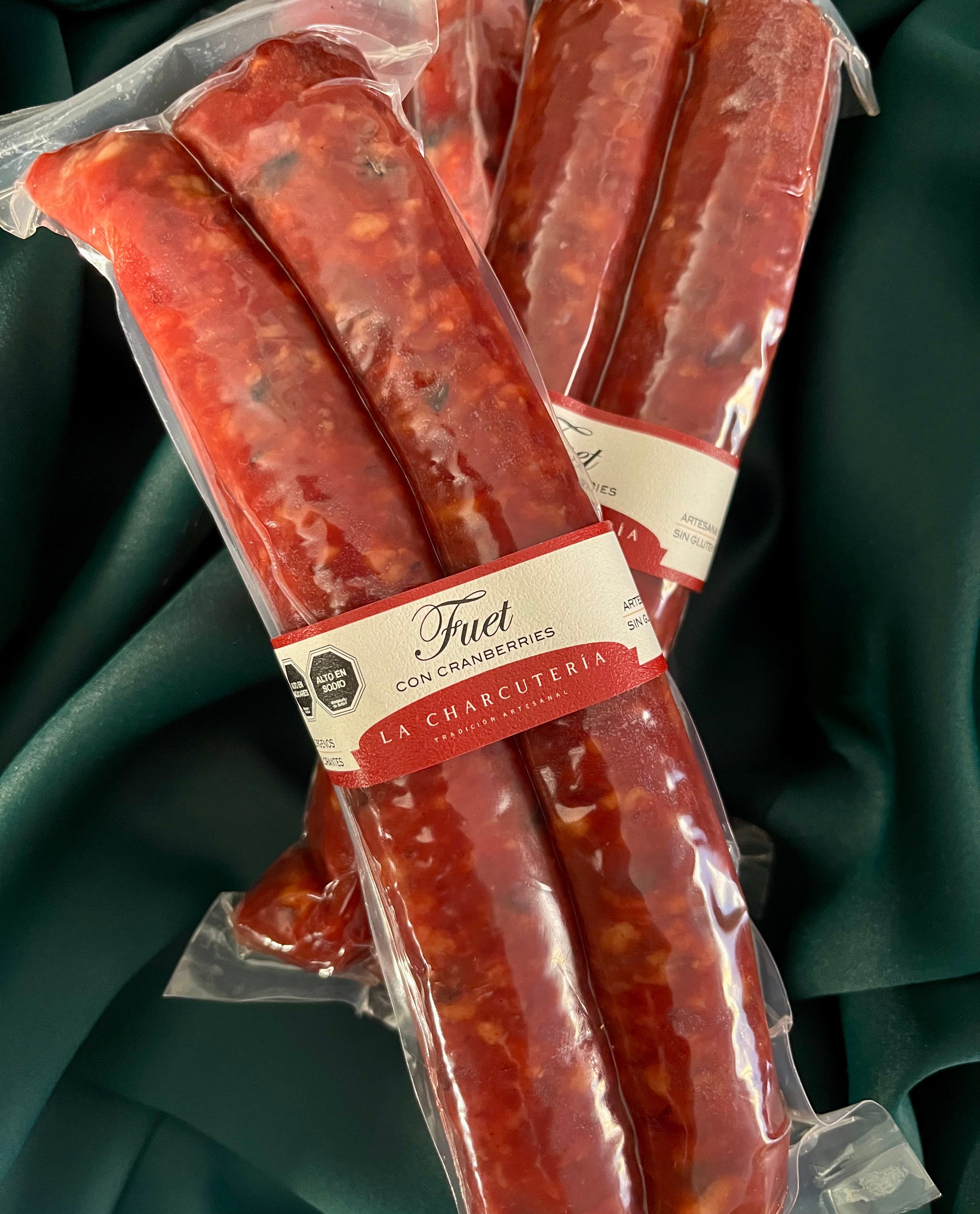 Fuet Cranberry 2 un. (200 gr. aprox.)