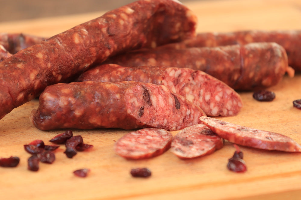 Fuet con cranberry 100g