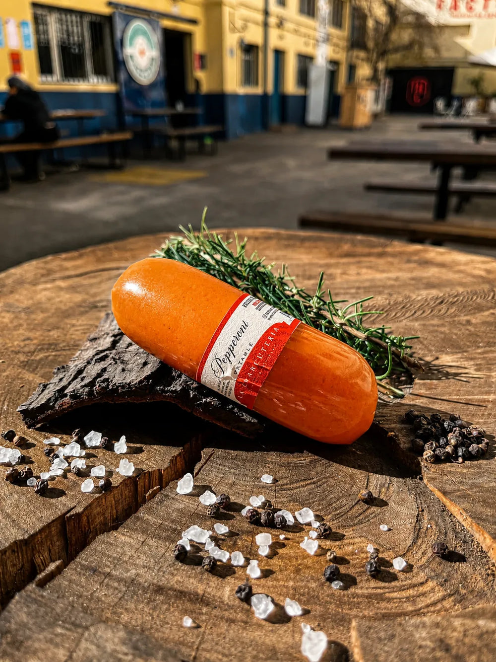 Pepperoni untable