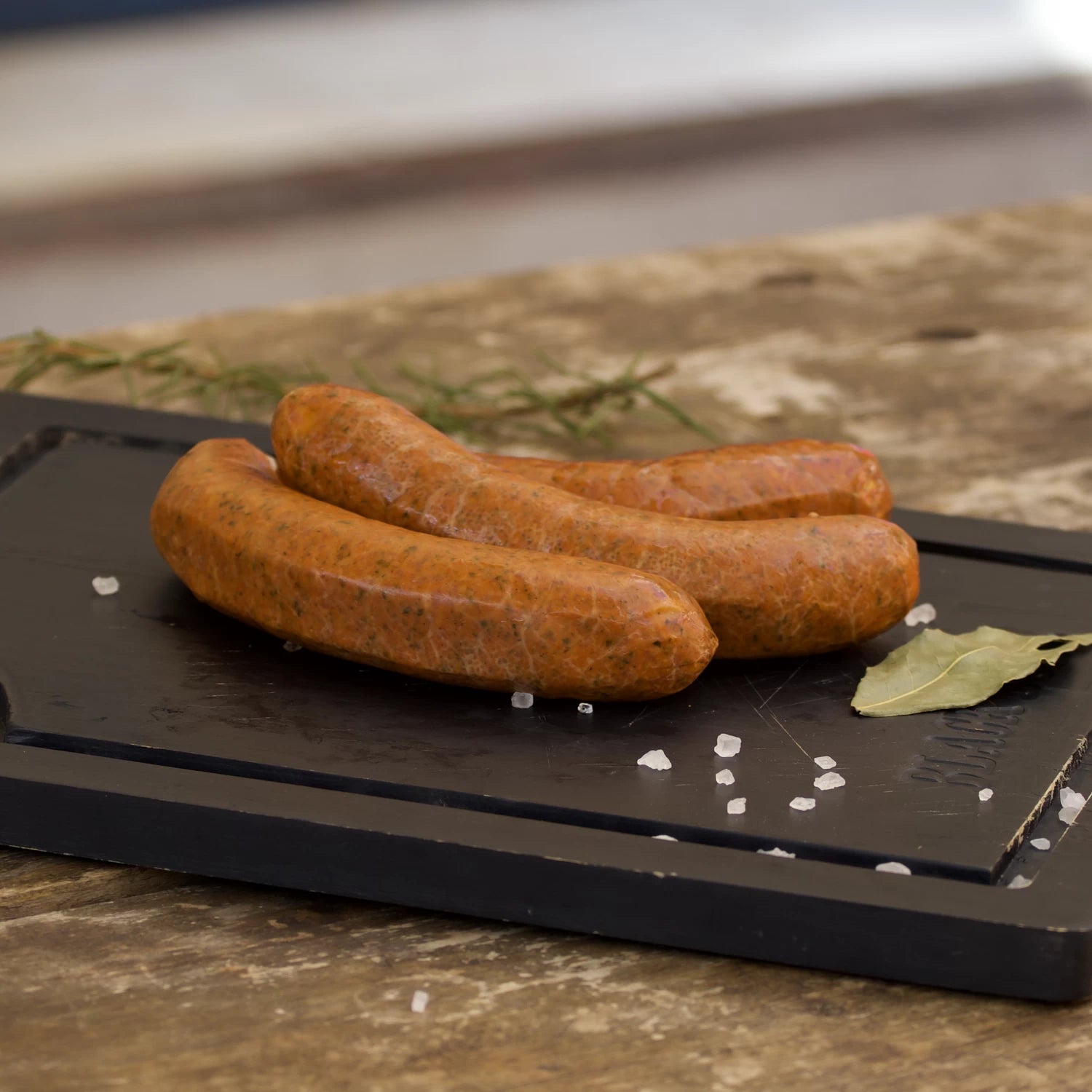 Longaniza de Chillán en corte